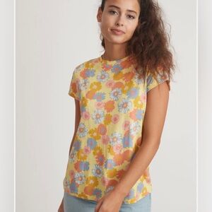 Marine Layer floral t shirt